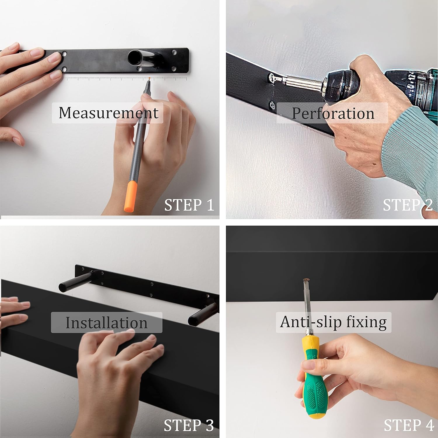 Wirtschaftliche schwebende Regale