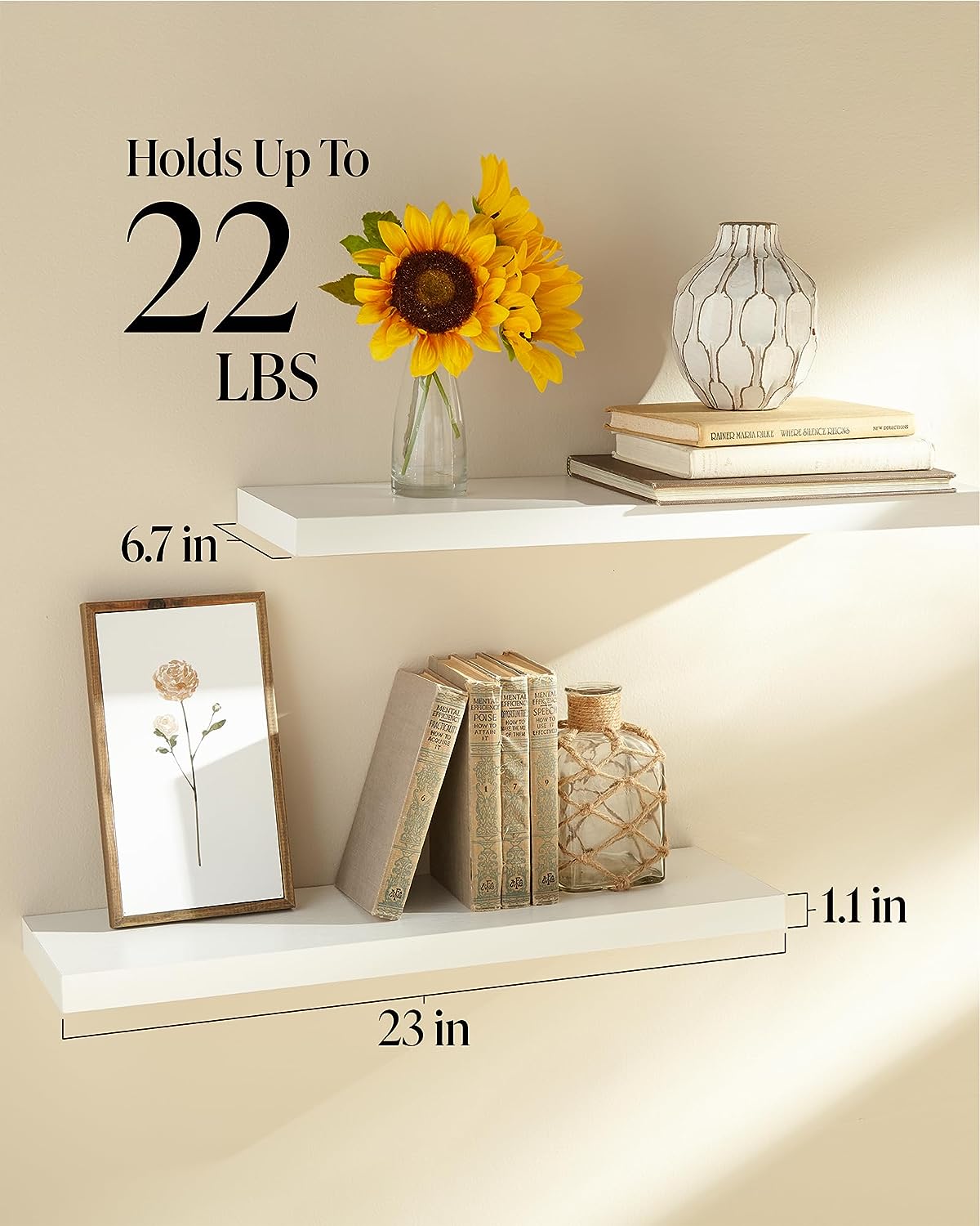 Schwebende Regale von Morden