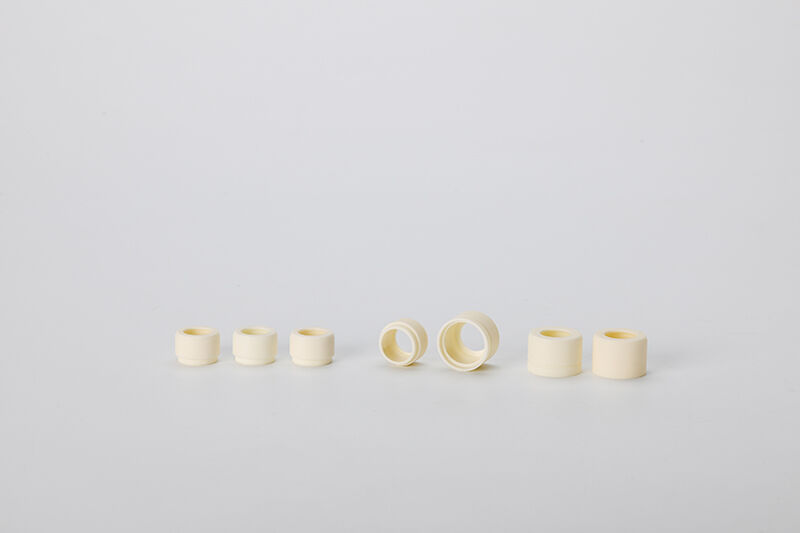 Ceramic isolator flanges