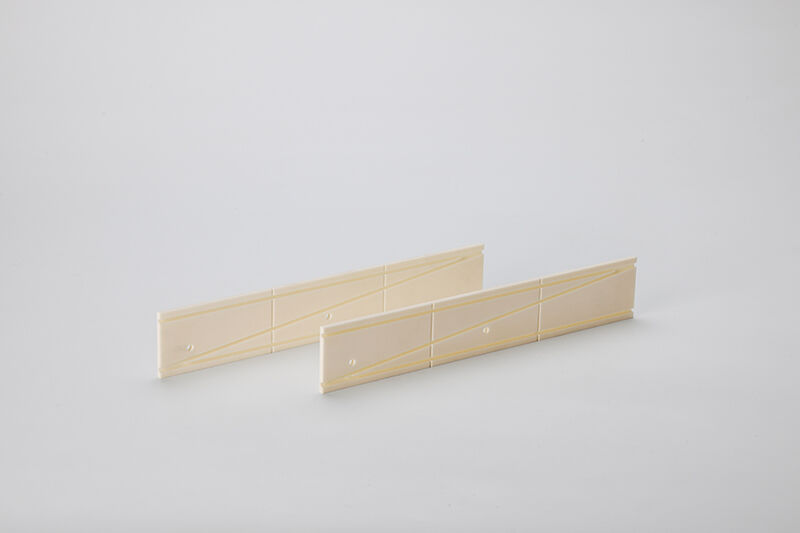 Ceramic laser wave guides