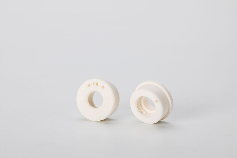 Ceramic laser nozzler holders