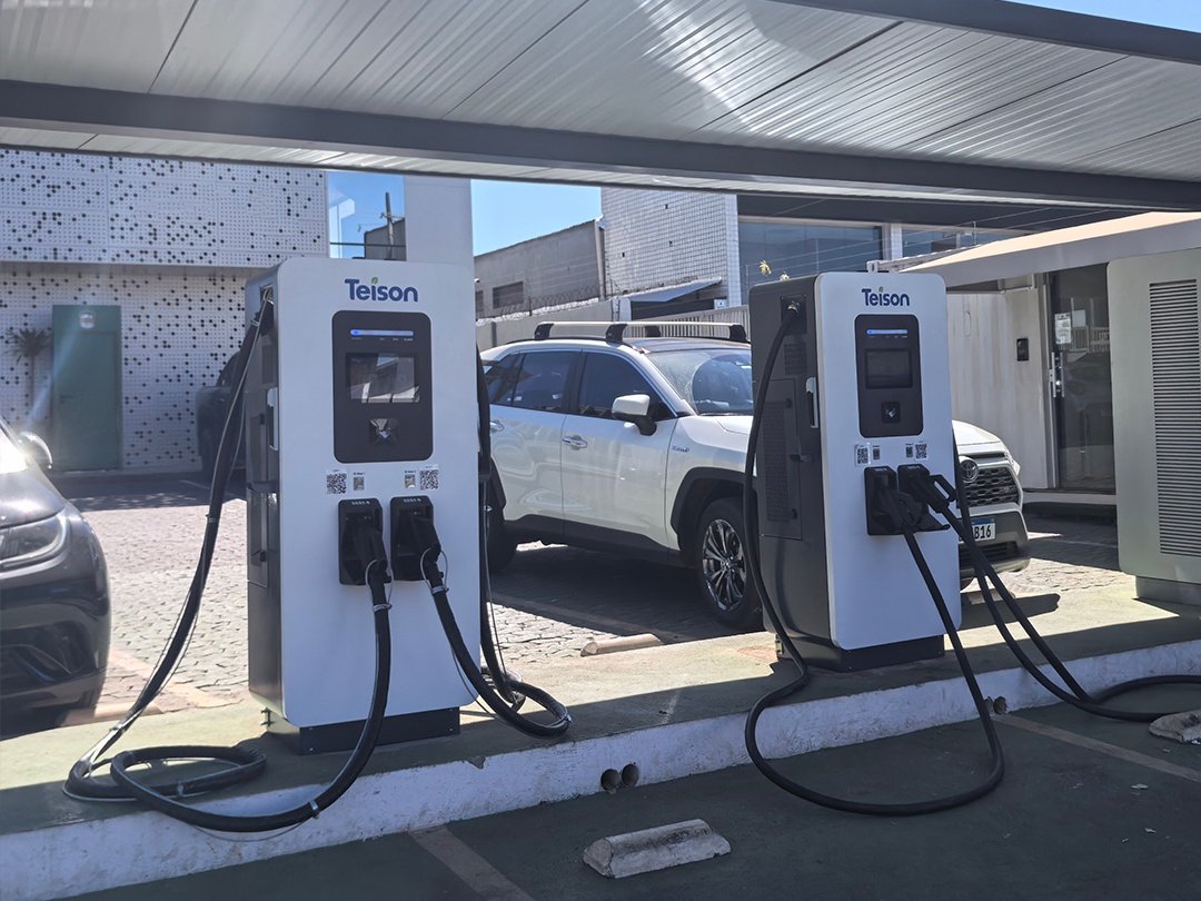 Teison DC PRO 180 kW-os EV gyorstöltőállomás telepítve Brazíliában, 2026