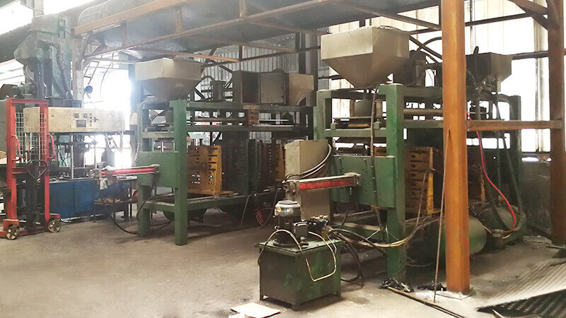 Fundición de arena revestida