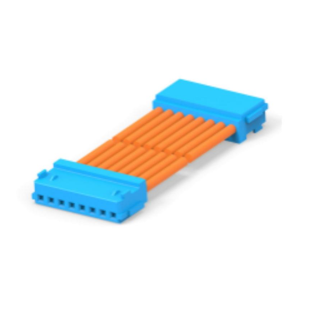 2405870-8 8 rechteckige Kabelbaugruppe Buchse an Buchse 0,984 '(300,00 mm, 11,81") Kabelbaum weit verbreitet für grüne und umweltfreundliche Verwendung RCD