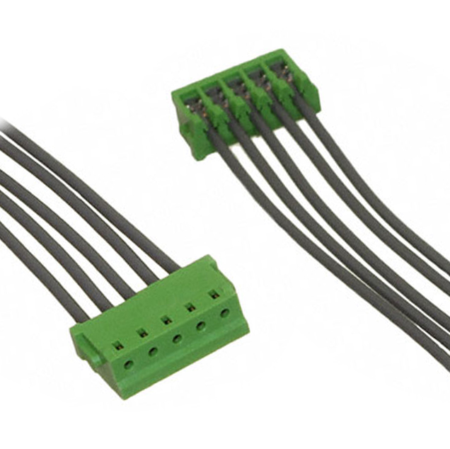 455-4306-ND 5 rechteckige Kabelbaugruppe Buchse an Buchse, Rückseite 0,333 '(101,60 mm, 4,00") Kabelbaum professionelles Team wartet regelmäßig RCD