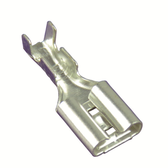 Lagernde Klemme 187, gerade Einsteckausführung, 4,8 x 0,8 mm, Phosphorbronze mit Zinnbeschichtung (Marke Guanling) FI-Schutzschalter Lagernde Klemme 187, gerade Einsteckausführung, 4,8 x 0,8 mm, Phosphorbronze mit Zinnbeschichtung (Marke Guanling) FI-Schutzschalter