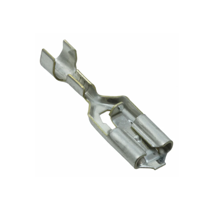 Fertige Ware, Anschlussklemme, 187 gerader Einstecktyp, mit Zinn beschichtet, kompatibler Leitungsdurchmesser 20#-16#, TE P/N 170325-1 RCD