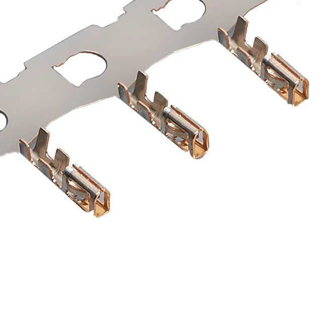 Auf Lager TER PH1,0mm Kupferlegierung vergoldetes Adapterkabel, geeignet für Drahtdurchmesser von 28 bis 32AWG, Molex P/N 501193-7000 RCD