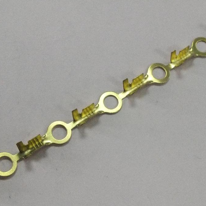 Ringkabelschuh, Messing mit Matt-Zinnbeschichtung, kompatibler Leitungsdurchmesser 26AWG~22AWG, rundes Loch Ø3.2, Shangtong P/V R60323-B2 RCD