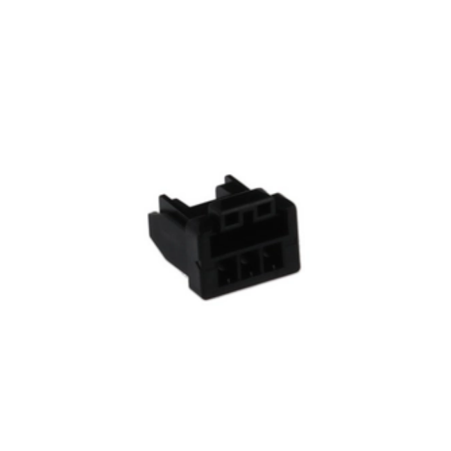 HSG PH2,0 mm 3P schwarze einreihige PBT UL94V-0 HRS P/N DF51K-3S-2C RCD