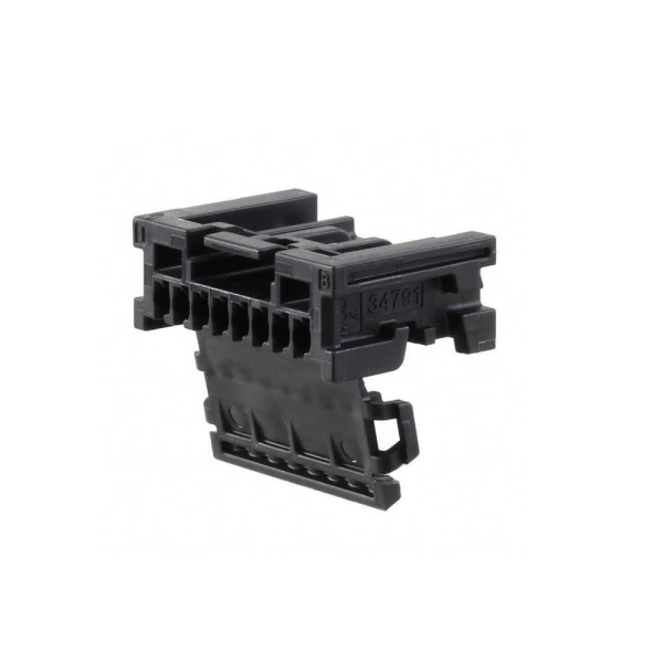 Auf Lager HSG PH2,0mm 1*8P schwarz einreihig PBT Molex P/N 34791-0080 RCD