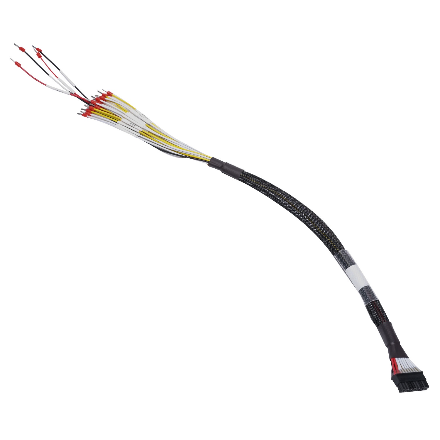 PH3.0 UV-gehärteter kundenspezifischer Kabelbaum, Anschlusskabel für Klemmen, Anschlusskabelbaum für industrielle elektrische Geräte, stabile Leistung des Kabelbaums, schnelle Lieferung RCD