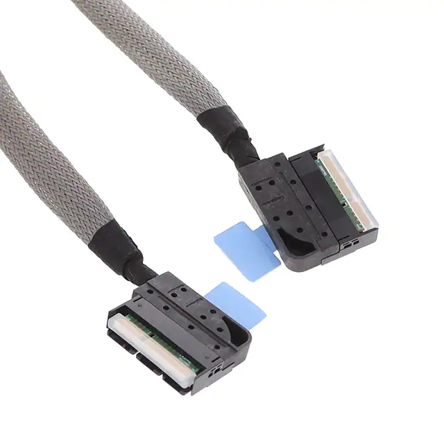 84 rechteckige Kabelkonfektion Klemme zu Klemme C / A, Splitter 2,0 2c, LA zu LA, 0,0