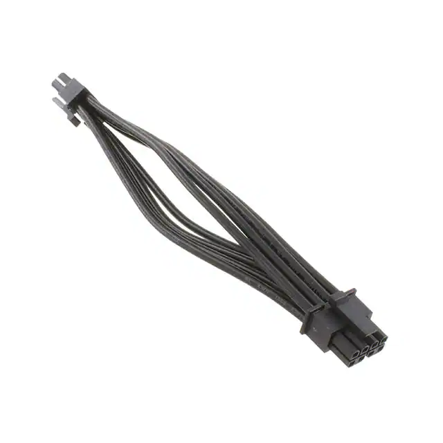 8 Strom rechteckig Kabelkonfektion Buchse auf Buchse Ca elcon 2x4