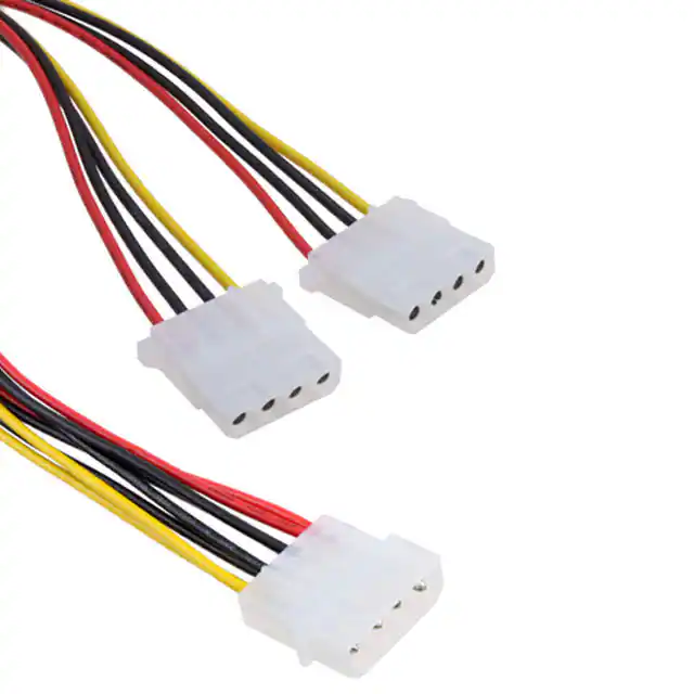 Internes Y-Stromversorgungskabel männlich weiblich CABLE ASSY RECT FM 4 POS 7,87 Internes Y-Stromversorgungskabel männlich weiblich CABLE ASSY RECT FM 4 POS 7,87