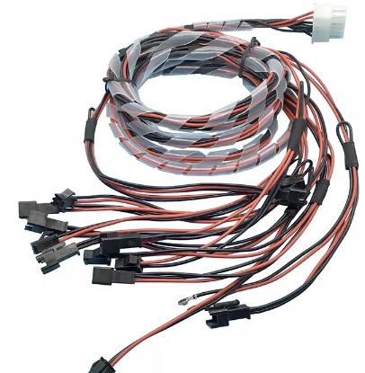 Hochwertiger elektronischer unabhängiger Design-Kabelbaum für Computerlüfter Hochwertiger elektronischer unabhängiger Design-Kabelbaum für Computerlüfter