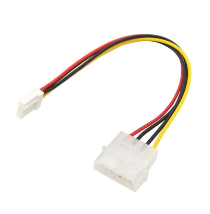 4-poliger Molex-auf-3,5-Diskettenlaufwerk-FDD-Adapter für internes Stromkabel 4-poliger Molex-auf-3,5-Diskettenlaufwerk-FDD-Adapter für internes Stromkabel