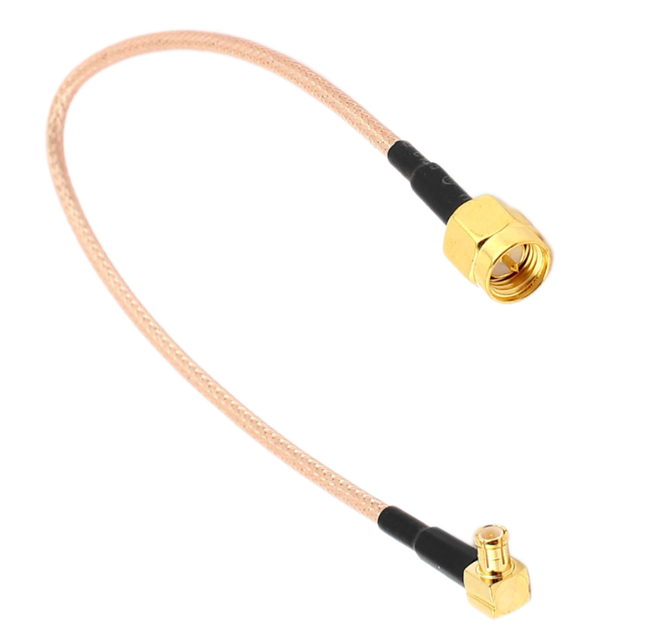 MCX-Stecker rechtwinklig zum SMA-Pigtail-Steckerkabel RG-316 MCX-Stecker rechtwinklig zum SMA-Pigtail-Steckerkabel RG-316