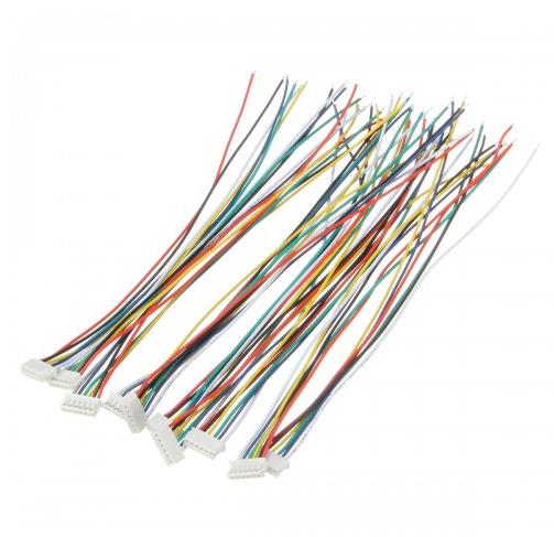 Benutzerdefinierter Mini-Mikro-JST-1,5-mm-ZH-6-Pin-Stecker sowie Draht und Kabel