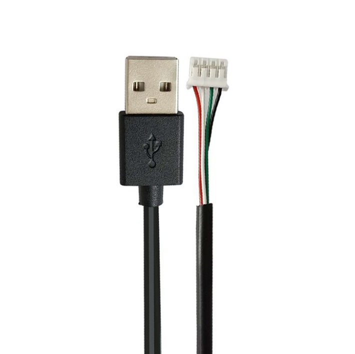 Hochwertiges USB2.0-Stecker-zu-JST-PCB-Kabel mit 2,0 mm Rastermaß und 4 Zoll