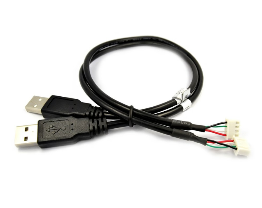 UL2725 JST Stecker USB-Verlängerungskabel mit vierpoligem 2,5-mm-Anschluss