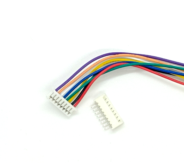 Benutzerdefinierter hochwertiger 8-poliger jst-xh 1,25-Kabelstecker / Buchse