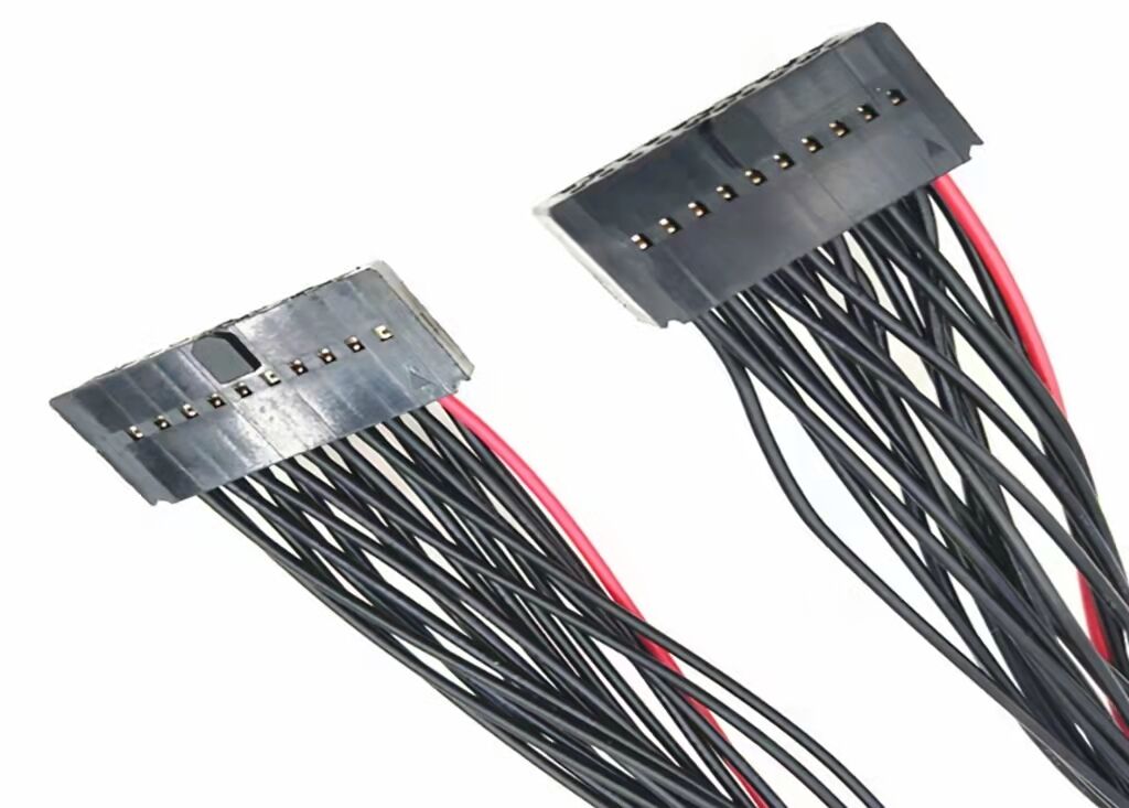 Molex Dupont IDC Kundenspezifischer Kabelbaum 20 Pin auf 20 Pin Crimpkabelbaugruppe Molex Dupont IDC Kundenspezifischer Kabelbaum 20 Pin auf 20 Pin Crimpkabelbaugruppe