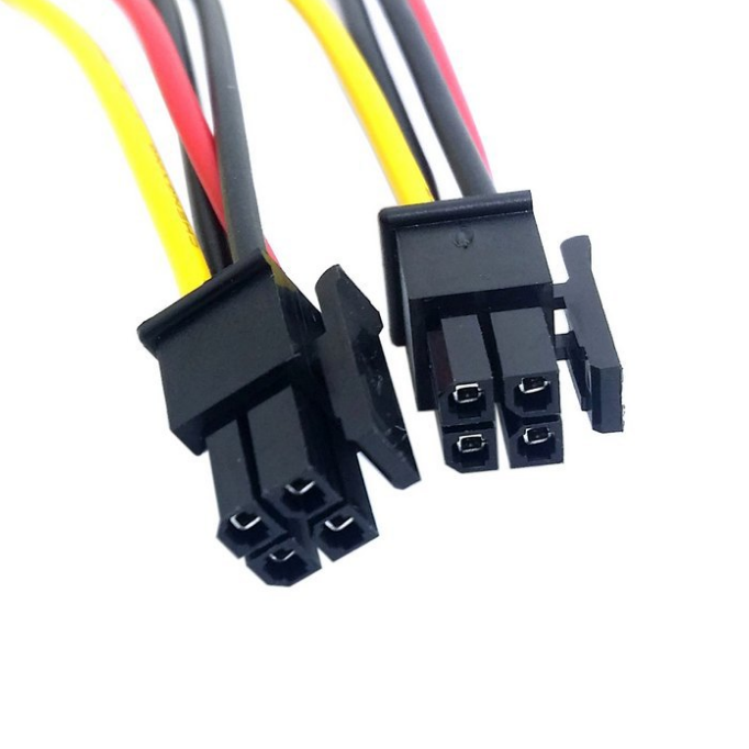 Molex Micro Connector 4Pin 4-Pin Stecker auf Stecker Stromkabelbaugruppe