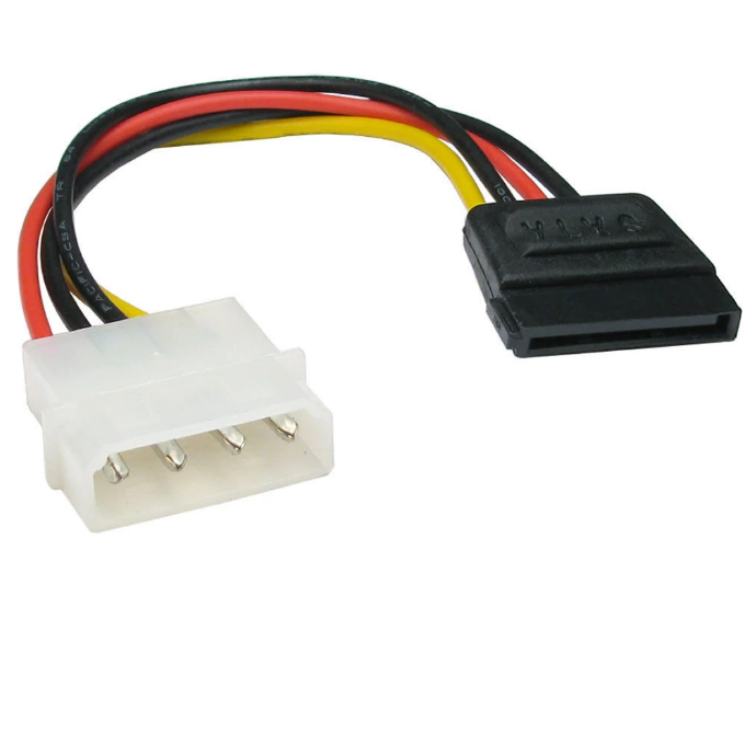 Serial ATA SATA Stromkonverter Adapter Molex zu SATA Kabelkonfektion