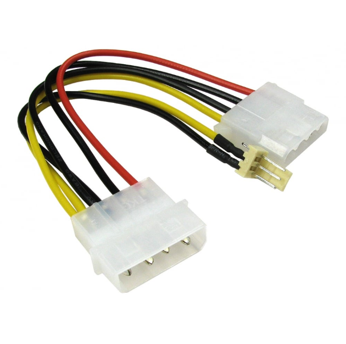 Molex-Verlängerungskabel mit 3-poligem Lüfteranschluss