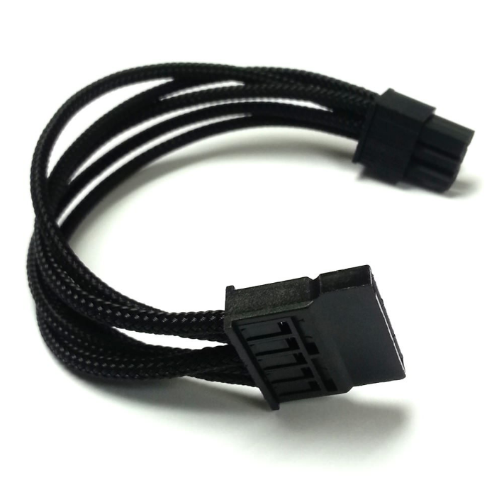 EVGA G2 6 Pin zu SATA Molex Power Single Sleeved Modular Cable Assembly
