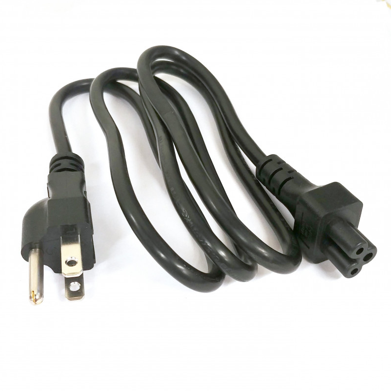 Kundenspezifisches, hochwertiges Laptop-IEC C5-zu-NEMA 5-15-Netzkabel CSA 3ft Kundenspezifisches, hochwertiges Laptop-IEC C5-zu-NEMA 5-15-Netzkabel CSA 3ft