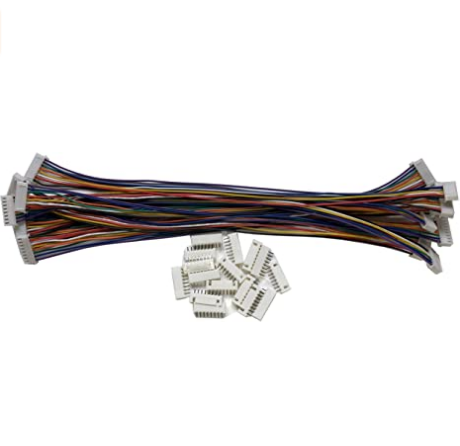 Hochwertige 8-polige JST XH-Buchse auf beiden Seiten 1007 26 AWG Hochwertige 8-polige JST XH-Buchse auf beiden Seiten 1007 26 AWG