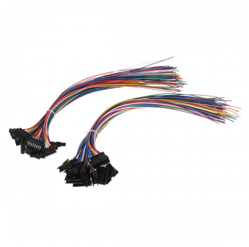 JST 2,5 mm SM 8-poliger Stecker und Buchse mit 300 mm Draht und Kabel JST 2,5 mm SM 8-poliger Stecker und Buchse mit 300 mm Draht und Kabel