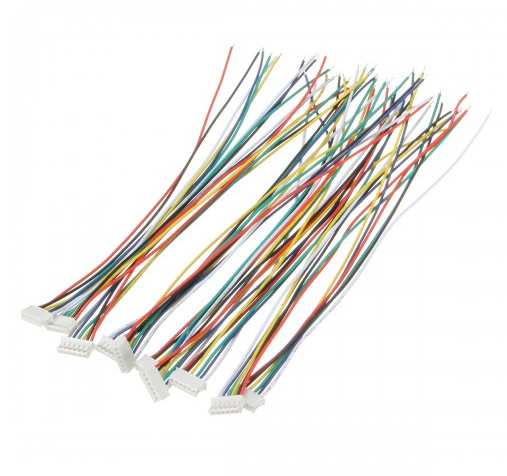 Mini Micro JST 1,5 mm zh 6-poliger Stecker und Draht und Kabel 15 cm Mini Micro JST 1,5 mm zh 6-poliger Stecker und Draht und Kabel 15 cm