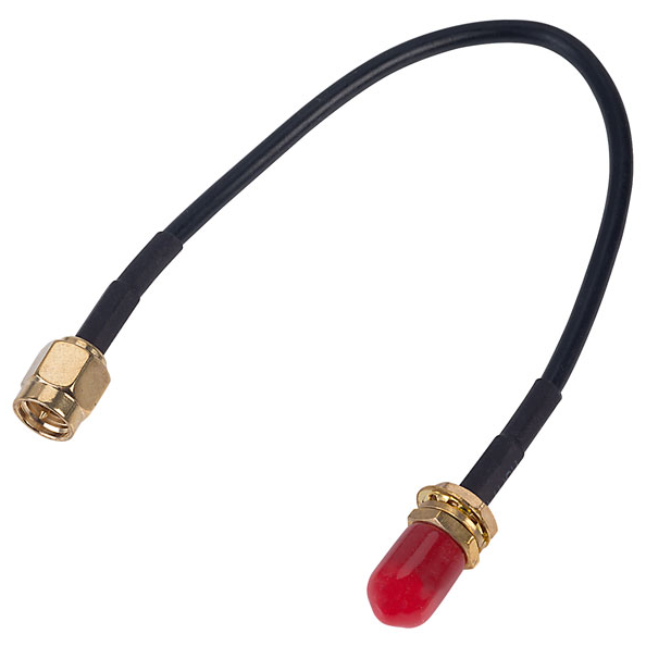 Hochwertige RG174 150 mm SMA-Stecker auf Buchse Kabelkonfektion Hochwertige RG174 150 mm SMA-Stecker auf Buchse Kabelkonfektion