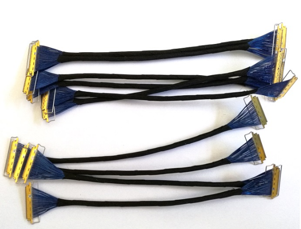 I-PEX LVDS Hersteller von EDV-Kabelbaugruppen 30-poliges 40-poliges EDV-Kabel