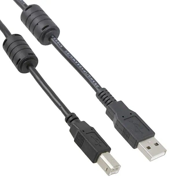 Kundenspezifische, hochwertige USB 2.0-Kabel mit Abschirmung von Stecker A auf Stecker B