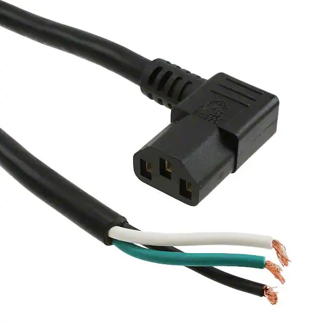 Stromkabel und Verlängerungskabel schwarz IEC 320-c13 rechtwinklig zum Kabel SVT Stromkabel und Verlängerungskabel schwarz IEC 320-c13 rechtwinklig zum Kabel SVT