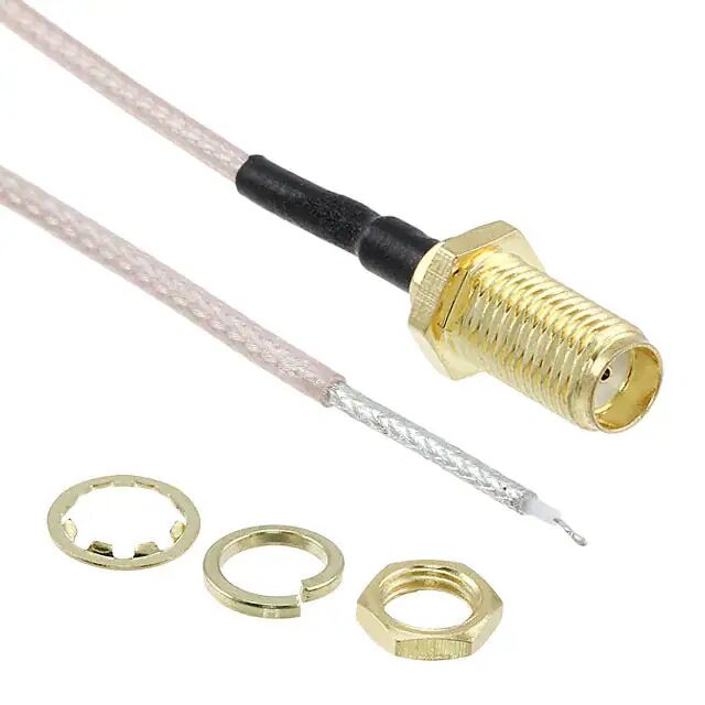 Kabel SMA-Buchse Bulkhead Straight to Open Ended cable Assy Kabel SMA-Buchse Bulkhead Straight to Open Ended cable Assy