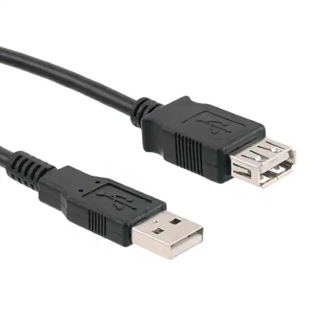 USB 2.0-Kabel ein Stecker auf eine Buchse geschirmt 24 AWG 28 AWG USB 2.0-Kabel ein Stecker auf eine Buchse geschirmt 24 AWG 28 AWG