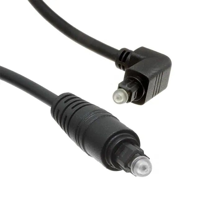 Konfektionierung von Glasfaserkabeln Toslink-Stecker zum rechtwinkligen Toslink-Stecker Hersteller
