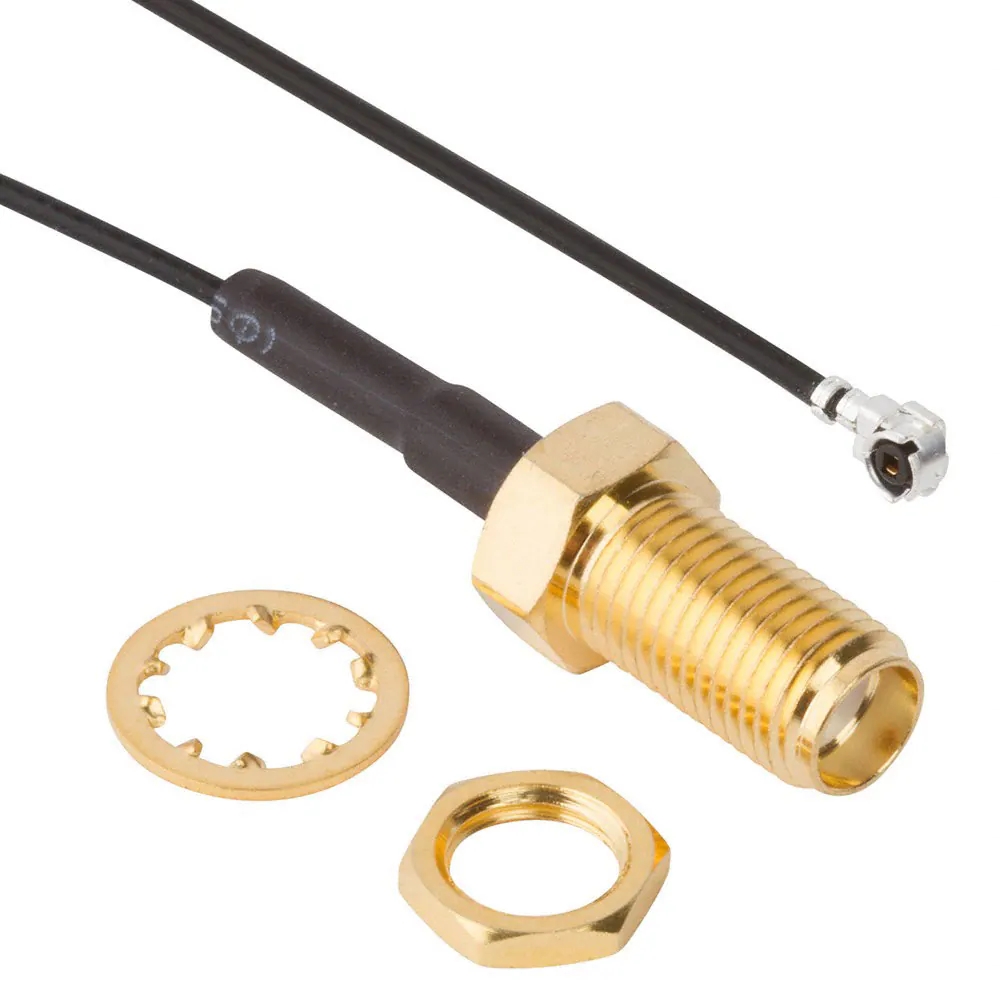Passen Sie hochwertige variable Länge SMA STR Bhd Jack an AMC R / a-Stecker an Passen Sie hochwertige variable Länge SMA STR Bhd Jack an AMC R / a-Stecker an