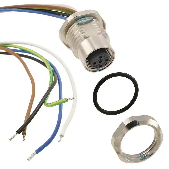 IP67 staub- und wasserdichte M12-Rundkabelkonfektion für industrielle Umgebung IP67 staub- und wasserdichte M12-Rundkabelkonfektion für industrielle Umgebung