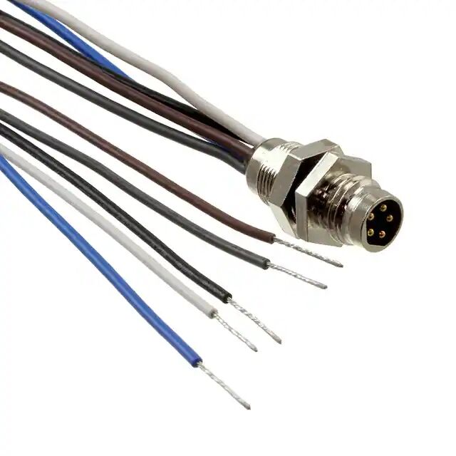 Benutzerdefinierte hochwertige M8-zu-Draht-Leitung 5-Pin-Kabelkonfektion PVC Benutzerdefinierte hochwertige M8-zu-Draht-Leitung 5-Pin-Kabelkonfektion PVC