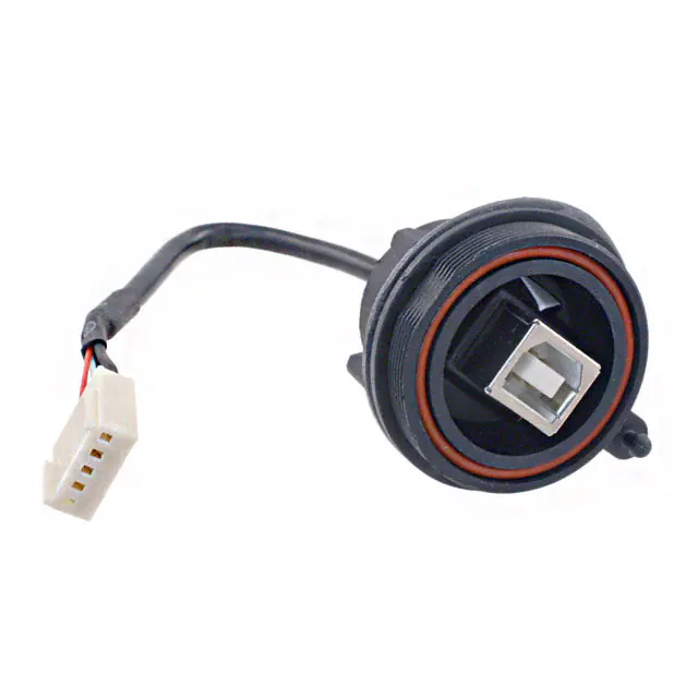 Hochwertige IP68 versiegelte USB-Kabel vom Typ B auf 5-Wege-Crimp-Steckverbinder Hochwertige IP68 versiegelte USB-Kabel vom Typ B auf 5-Wege-Crimp-Steckverbinder