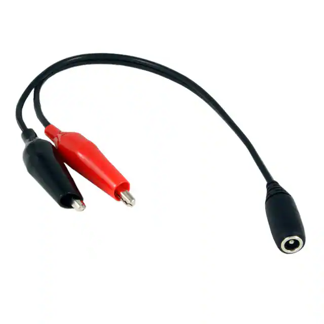 Kundenspezifische Kabelkonfektion mit Hülsenbuchse und Krokodilklemme von hoher Qualität Kundenspezifische Kabelkonfektion mit Hülsenbuchse und Krokodilklemme von hoher Qualität