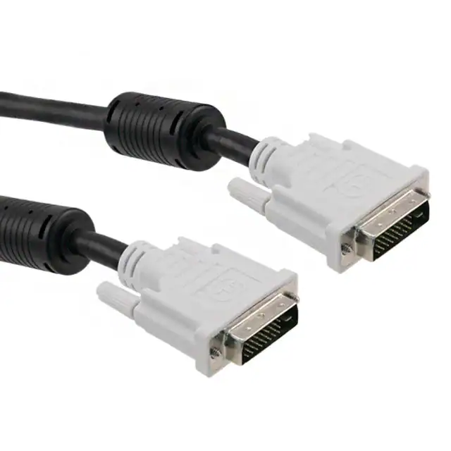 Hochwertige Kabelkonfektion DVI-D-Dual-Link-Stecker auf DVI-D-Dual-Link-Stecker Hochwertige Kabelkonfektion DVI-D-Dual-Link-Stecker auf DVI-D-Dual-Link-Stecker