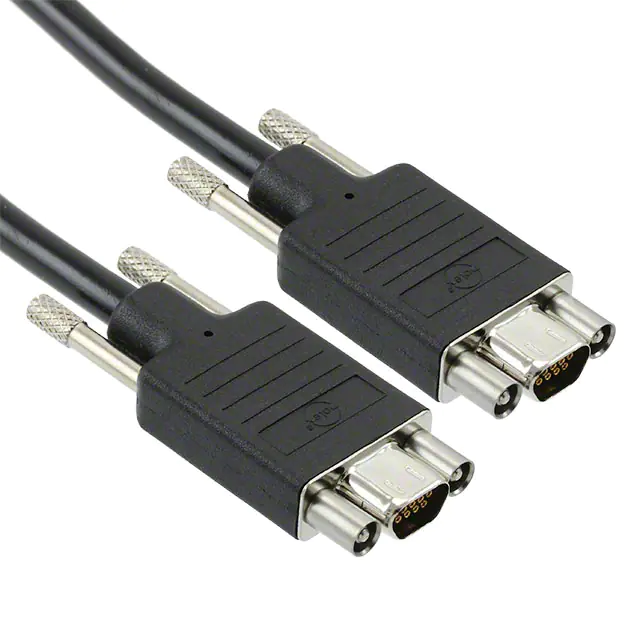 Kundenspezifische hochwertige vergoldete Buchse auf Buchse D-Sub-Kabelkonfektion Kundenspezifische hochwertige vergoldete Buchse auf Buchse D-Sub-Kabelkonfektion