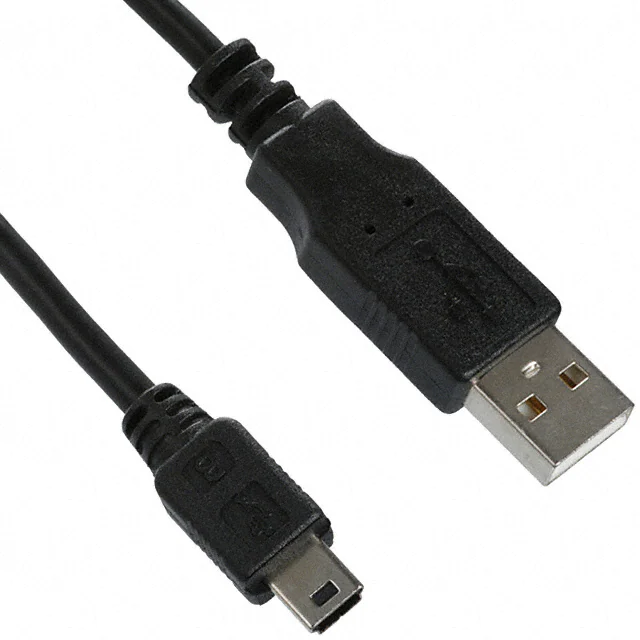 Hochwertige schwarze USB1.1 ul2725 28-zu-Mini-B-Stecker-Kabelfabrik Hochwertige schwarze USB1.1 ul2725 28-zu-Mini-B-Stecker-Kabelfabrik